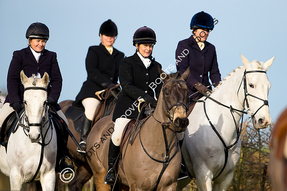 East Essex Hunt. Ladies Day. 29/01/2019 ~ MANDATORY Credit Elli Birch/Bootsandhooves - NO UNAUTHORISED USE - 07745 909676