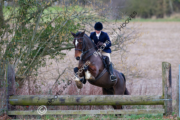 East Essex Hunt. Ladies Day. 29/01/2019 ~ MANDATORY Credit Elli Birch/Bootsandhooves - NO UNAUTHORISED USE - 07745 909676