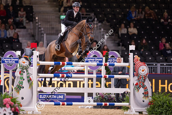 The London International Horse Show,  ExCel London, Docklands, London, UK - 18 Dec 2024