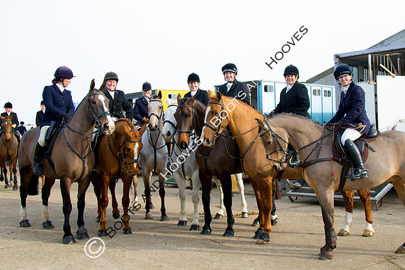 East Essex Hunt. Ladies Day. 29/01/2019 ~ MANDATORY Credit Elli Birch/Bootsandhooves - NO UNAUTHORISED USE - 07745 909676
