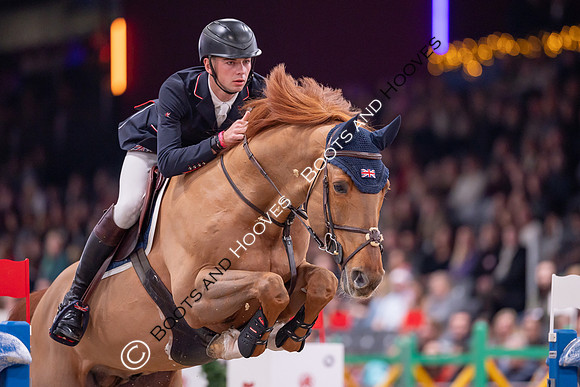 The London International Horse Show,  ExCel London, Docklands, London, UK - 18 Dec 2024