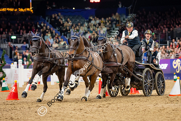 The London International Horse Show,  ExCel London, Docklands, London, UK - 21 Dec 2024