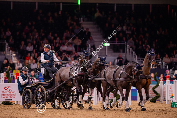 The London International Horse Show,  ExCel London, Docklands, London, UK - 20 Dec 2024
