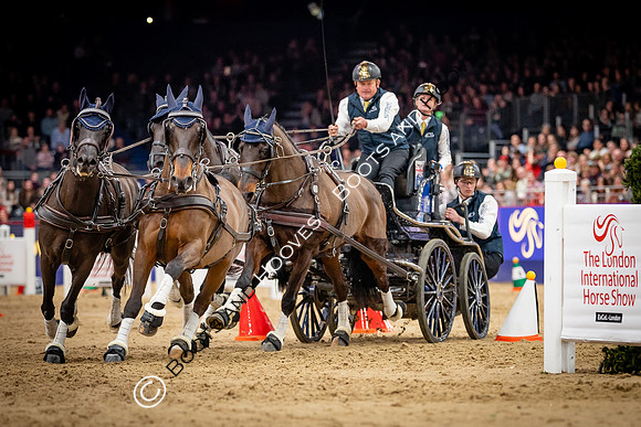 The London International Horse Show,  ExCel London, Docklands, London, UK - 21 Dec 2024