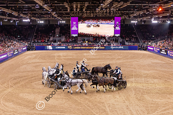 The London International Horse Show,  ExCel London, Docklands, London, UK - 20 Dec 2024