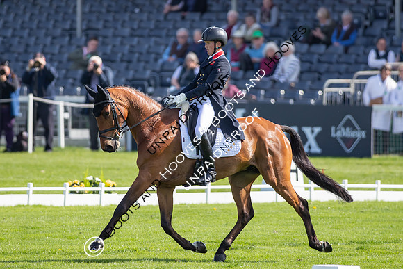 Dressage. Badminton Horse Trials 2022, Badminton Estate, Badminton, South Gloucestershire UK - 05 May 2022