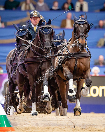 The London International Horse Show,  ExCel London, Docklands, London, UK - 21 Dec 2024