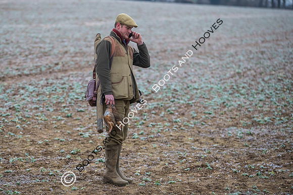 Dines Hall Game Shoot. 23/01/2019 ~ MANDATORY Credit Nick Gunn/Bootsandhooves - NO UNAUTHORISED USE - 07745 909676