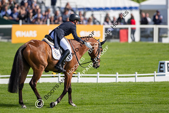 Dressage. Badminton Horse Trials 2022, Badminton Estate, Badminton, South Gloucestershire UK - 05 May 2022