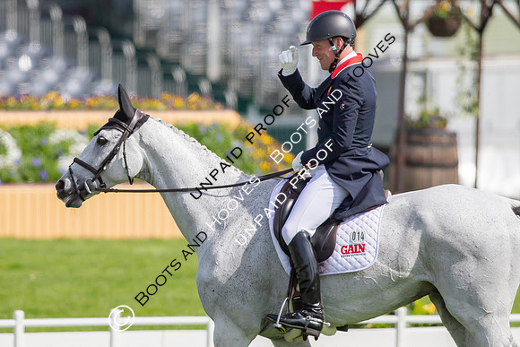 Dressage. Badminton Horse Trials 2022, Badminton Estate, Badminton, South Gloucestershire UK - 05 May 2022