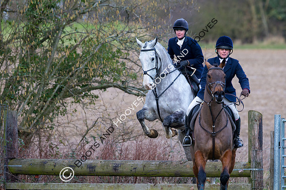 East Essex Hunt. Ladies Day. 29/01/2019 ~ MANDATORY Credit Elli Birch/Bootsandhooves - NO UNAUTHORISED USE - 07745 909676