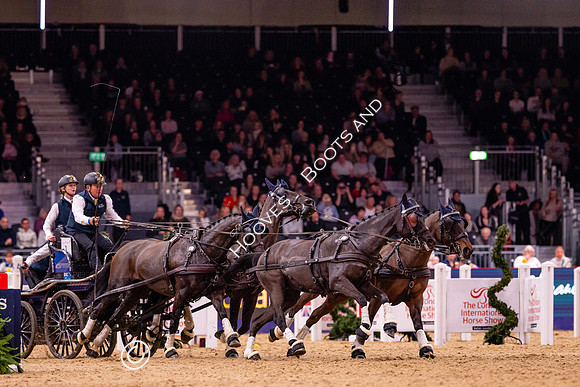 The London International Horse Show,  ExCel London, Docklands, London, UK - 20 Dec 2024