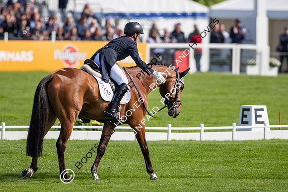 Dressage. Badminton Horse Trials 2022, Badminton Estate, Badminton, South Gloucestershire UK - 05 May 2022