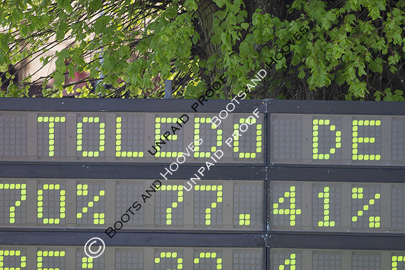 Dressage. Badminton Horse Trials 2022, Badminton Estate, Badminton, South Gloucestershire UK - 05 May 2022