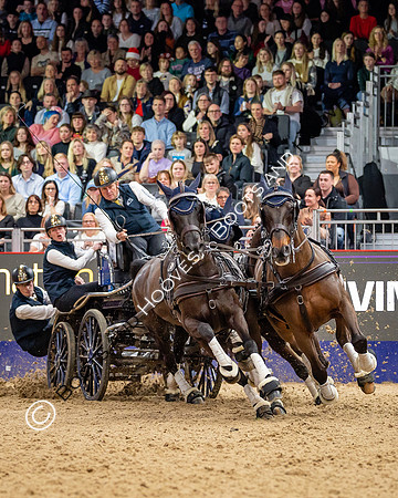 The London International Horse Show,  ExCel London, Docklands, London, UK - 21 Dec 2024