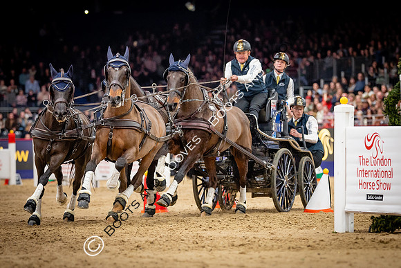 The London International Horse Show,  ExCel London, Docklands, London, UK - 21 Dec 2024