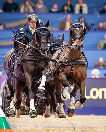 The London International Horse Show,  ExCel London, Docklands, London, UK - 21 Dec 2024