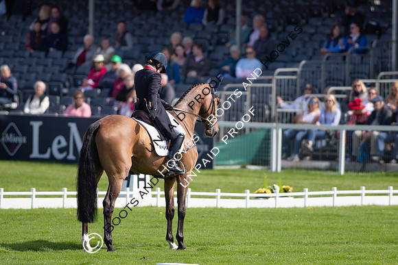 Dressage. Badminton Horse Trials 2022, Badminton Estate, Badminton, South Gloucestershire UK - 05 May 2022