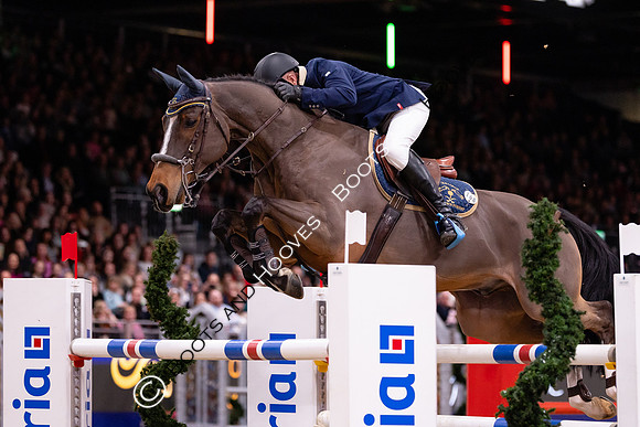 The London International Horse Show,  ExCel London, Docklands, London, UK - 20 Dec 2024