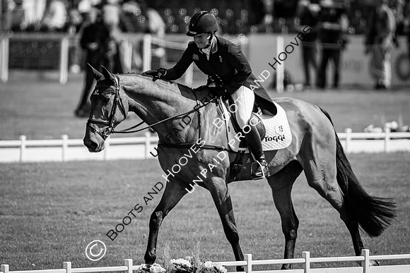 Dressage. Badminton Horse Trials 2022, Badminton Estate, Badminton, South Gloucestershire UK - 05 May 2022