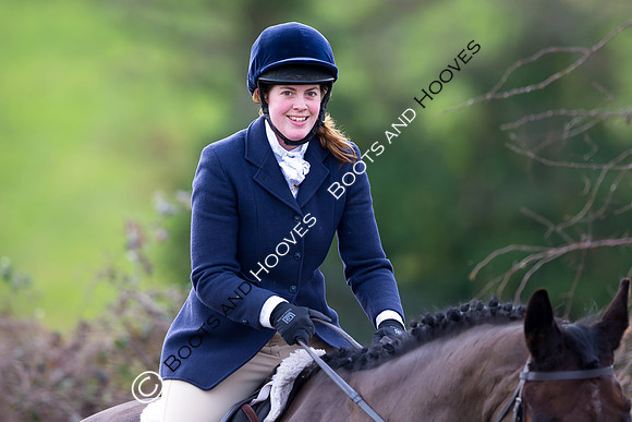 East Essex Hunt. Ladies Day. 29/01/2019 ~ MANDATORY Credit Elli Birch/Bootsandhooves - NO UNAUTHORISED USE - 07745 909676