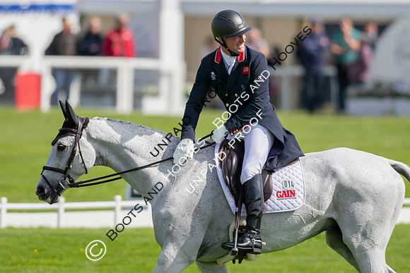 Dressage. Badminton Horse Trials 2022, Badminton Estate, Badminton, South Gloucestershire UK - 05 May 2022