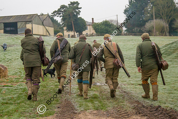 Dines Hall Game Shoot. 23/01/2019 ~ MANDATORY Credit Nick Gunn/Bootsandhooves - NO UNAUTHORISED USE - 07745 909676