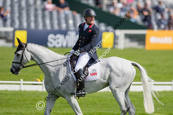 Dressage. Badminton Horse Trials 2022, Badminton Estate, Badminton, South Gloucestershire UK - 05 May 2022