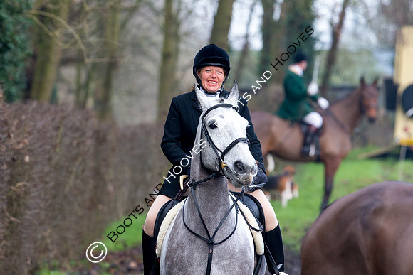 Easton Harriers. Hunting. 23/01/2019 ~ MANDATORY Credit Elli Birch/Bootsandhooves - NO UNAUTHORISED USE - 07745 909676