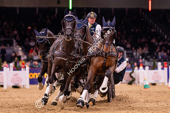 The London International Horse Show,  ExCel London, Docklands, London, UK - 20 Dec 2024
