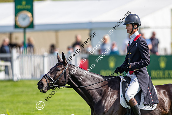 Dressage. Badminton Horse Trials 2022, Badminton Estate, Badminton, South Gloucestershire UK - 05 May 2022