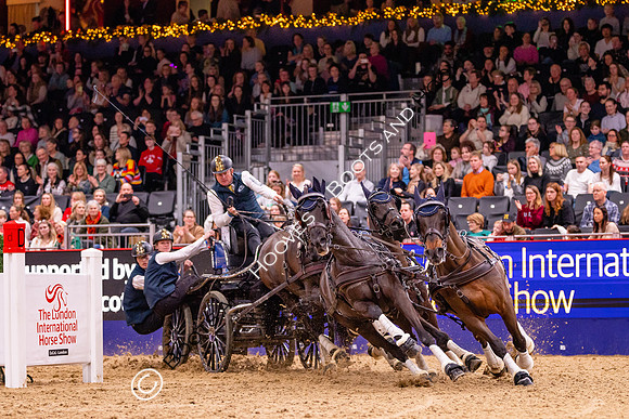 The London International Horse Show,  ExCel London, Docklands, London, UK - 20 Dec 2024