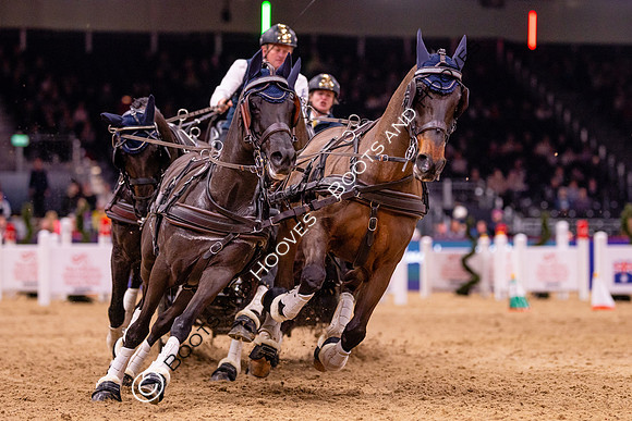 The London International Horse Show,  ExCel London, Docklands, London, UK - 20 Dec 2024
